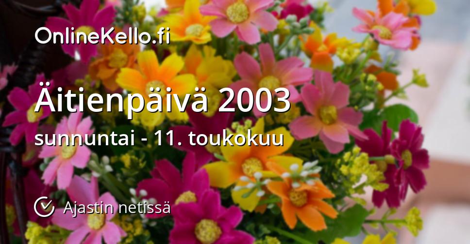 Äitienpäivä 2003