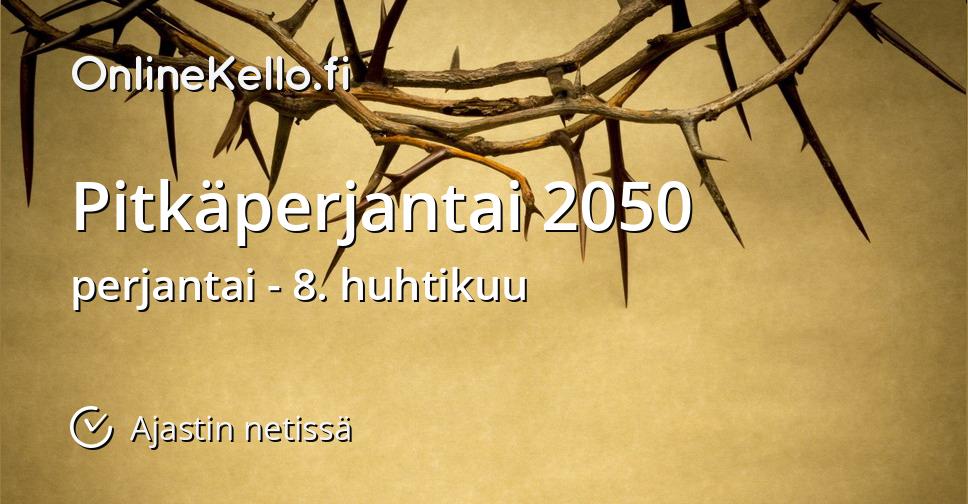 Pitkäperjantai 2050