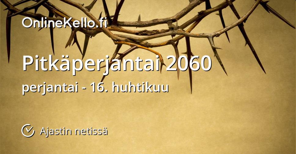 Pitkäperjantai 2060