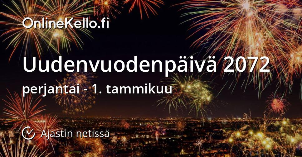 Uudenvuodenpäivä 2072