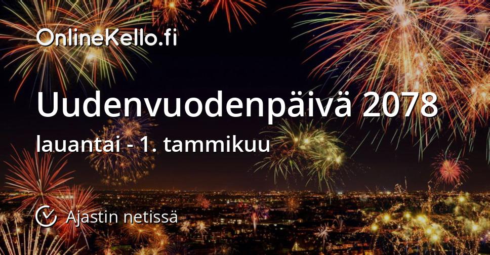 Uudenvuodenpäivä 2078